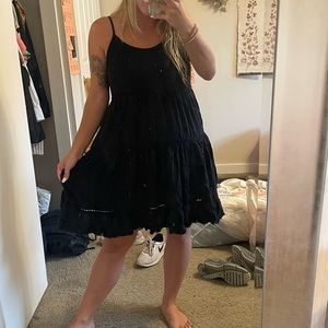 Black mossimo babydoll dress